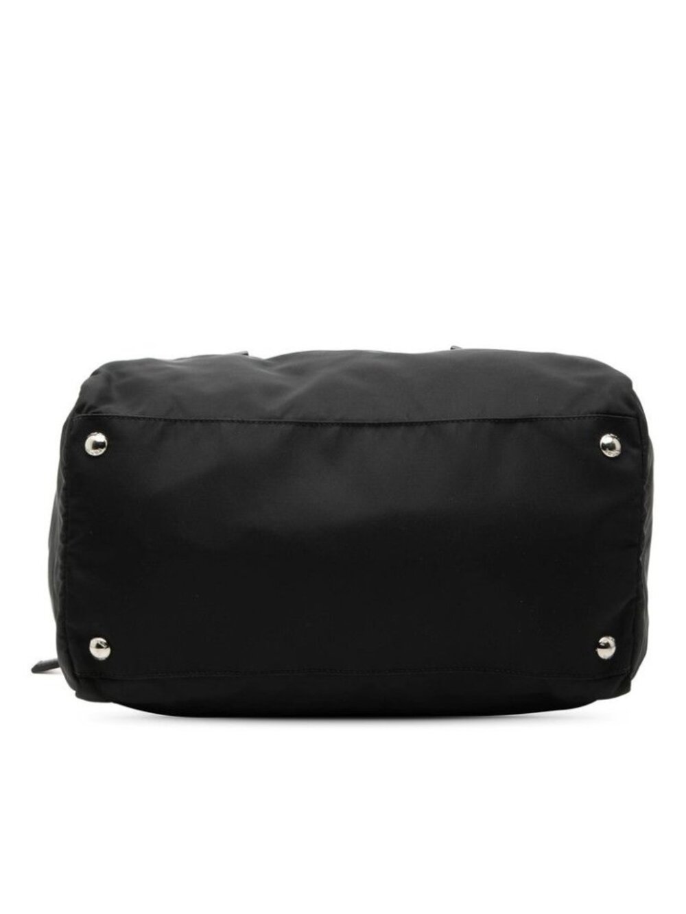 Prada Handbag Black Nylon Leather - Picture 3 of 6